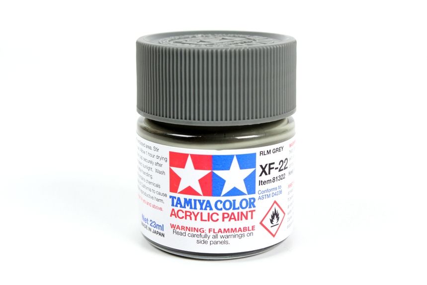 Large Acrylic XF-22 RLM Grey 23ml