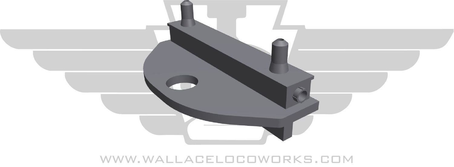 HO: NS Strobe Mount with Antenna Rounded