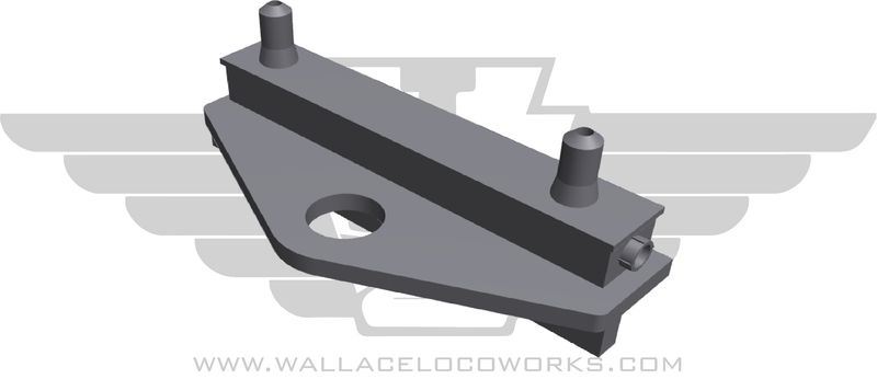 HO: NS Strobe Mount with Antenna Rounded
