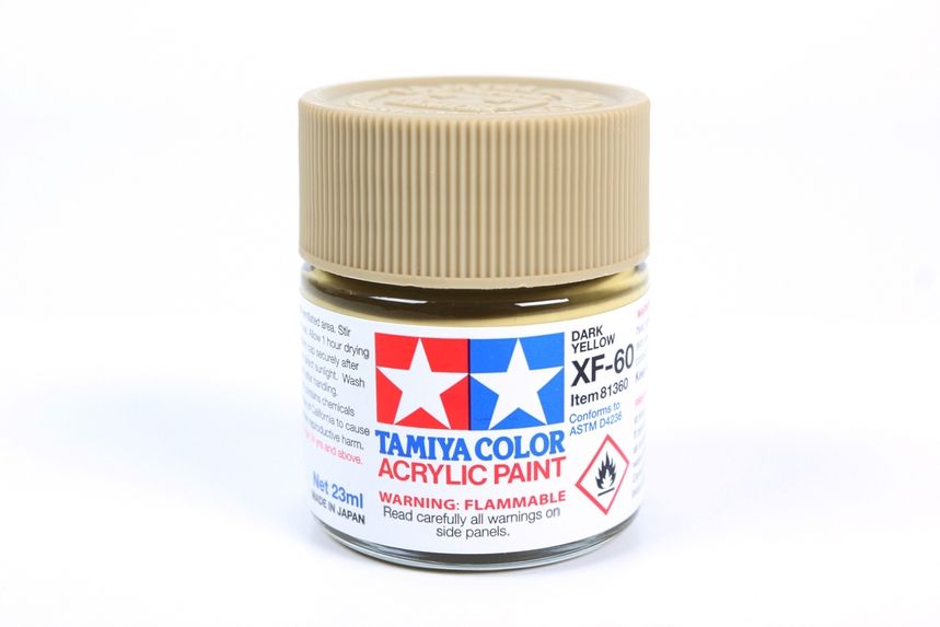 Large Acrylic XF-60 Dark Yellow  23ML