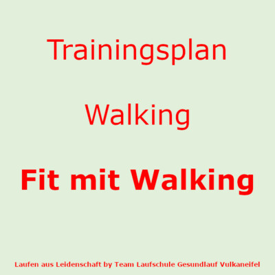 Trainingsplan Fit mit Walking | 12 Wochen 25001