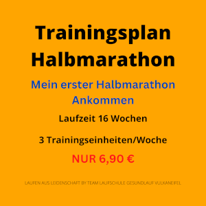 Trainingsplan Halbmarathon | Mein erster Halbmarathon