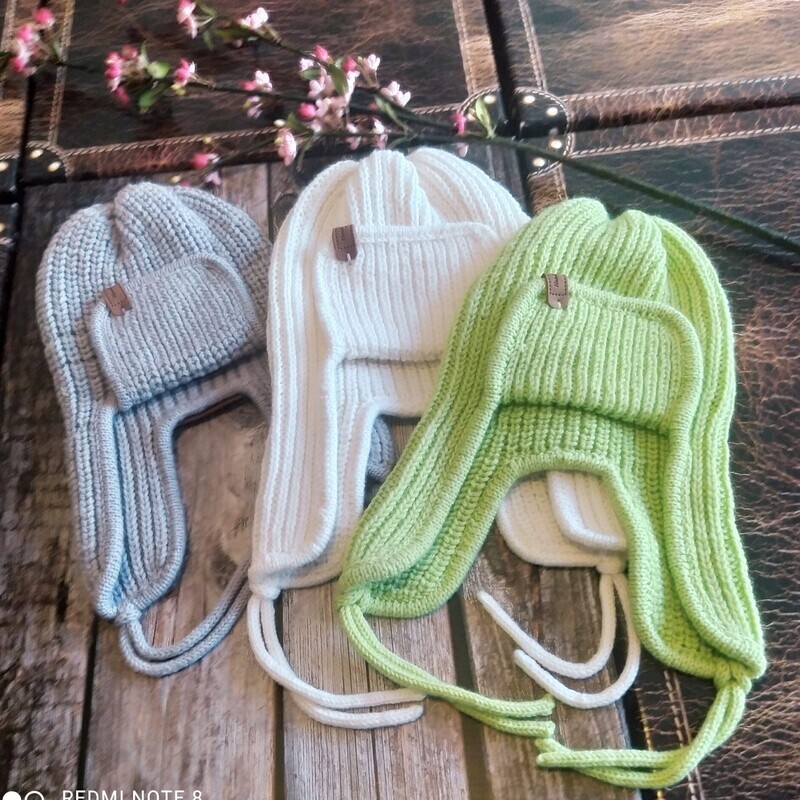 Cappellino 100% pura lana