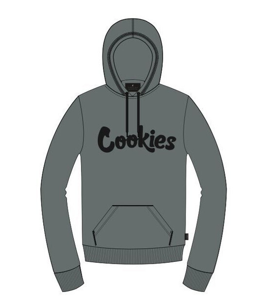 Thin Mint Fleece Hoodie Grey