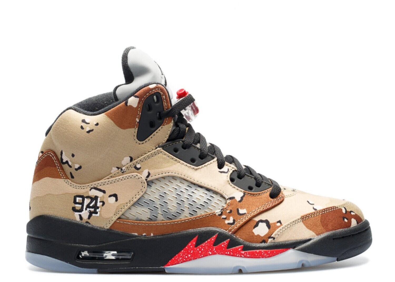 5 Retro Supreme Desert Camo
