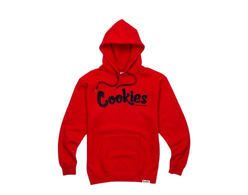 Cookies Original Mint Fleece Hoodie Red/Blk