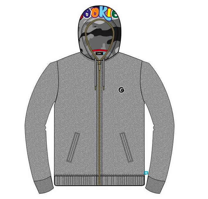 Battalion V2 Fleece Zip Camo Hoodie w/ Chenille