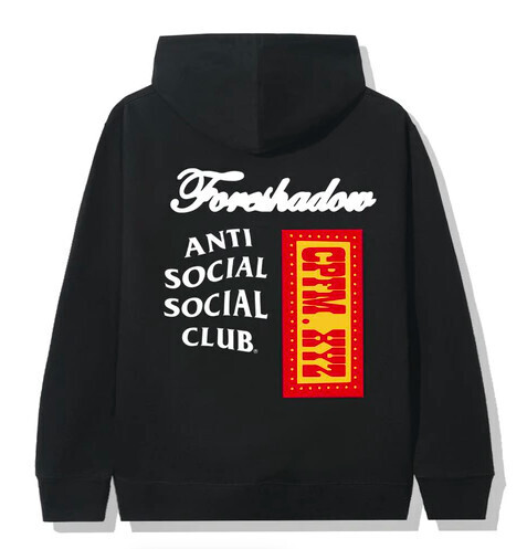 Anti Social Social Club x CPFM Hoodie Black