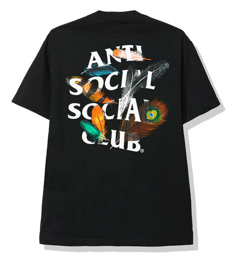 Anti Social Social Club Birdbath Tee Black