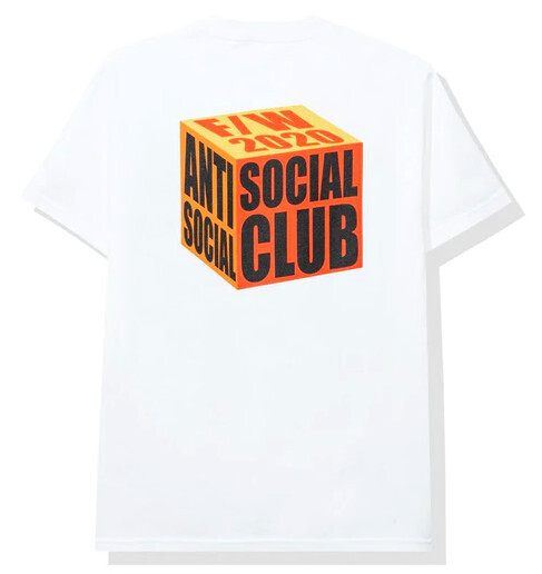 Anti Social Social Club I Wish I Was Wrong Tee White