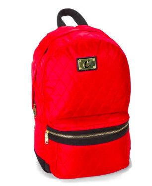 V3 Quilted Nylon Smell Proof Suede Backpack