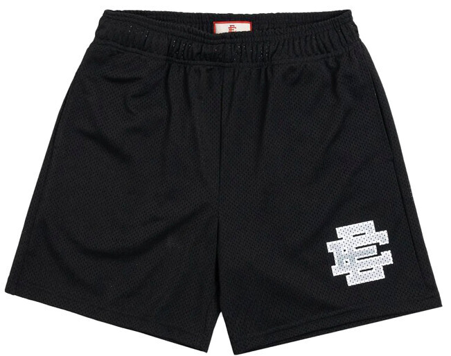 Eric Emanuel EE Basic Short Black/White/Silver Metallic