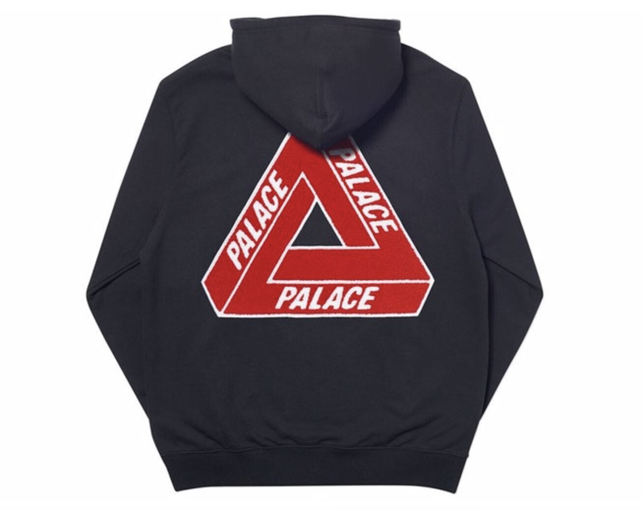  Tri-Chenille Hood Black
