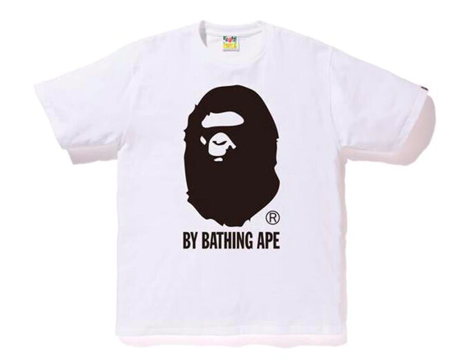 BAPE Bicolor By Bathing Tee White/Black