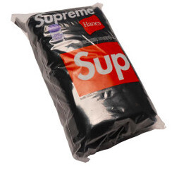 Supreme Hanes Boxer (4 Pack) Briefs Black