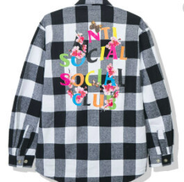 Frantic White Flannel