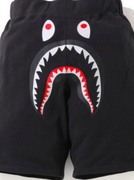 SHARK WIDE SWEAT SHORTS MENS