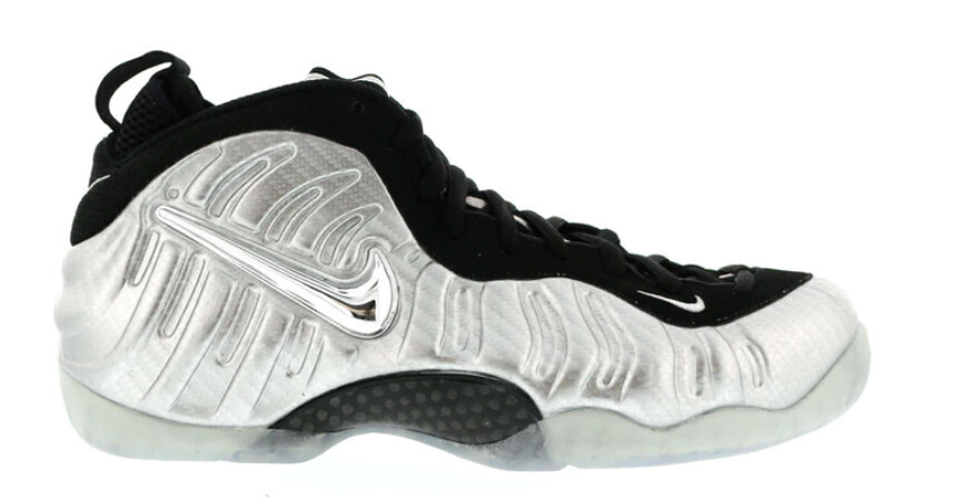 Air Foamposite Pro Silver Surfer