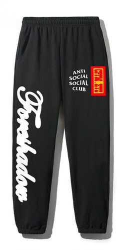 Anti Social Social Club x CPFM Sweatpants Black
