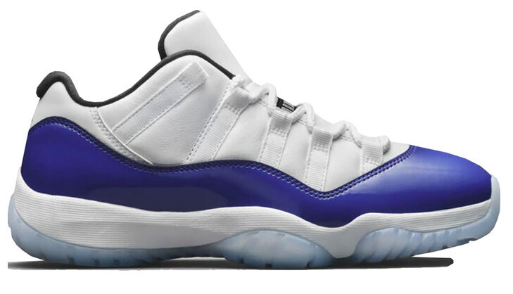 Jordan 11 Retro Low White Concord (W)