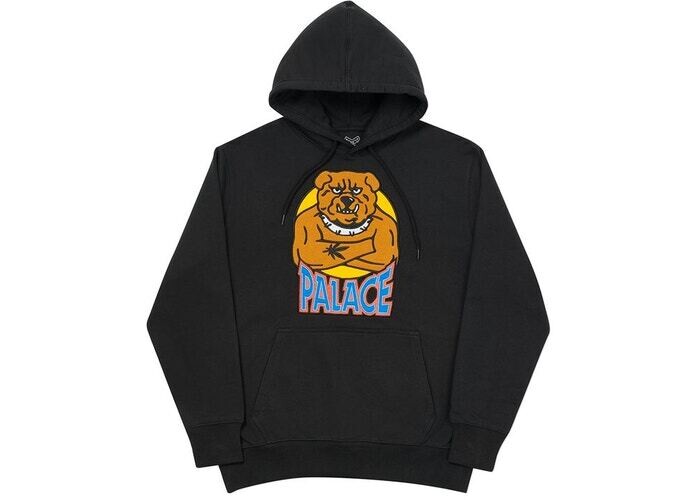 Palace Bulldog Hood Black