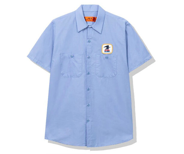 x USPS Work Shirt Light Blue
