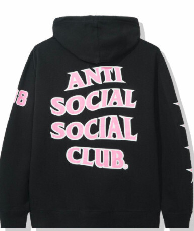 Sports black hoodie