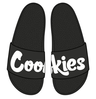 Cookies Original Mint Logo Leather Slides