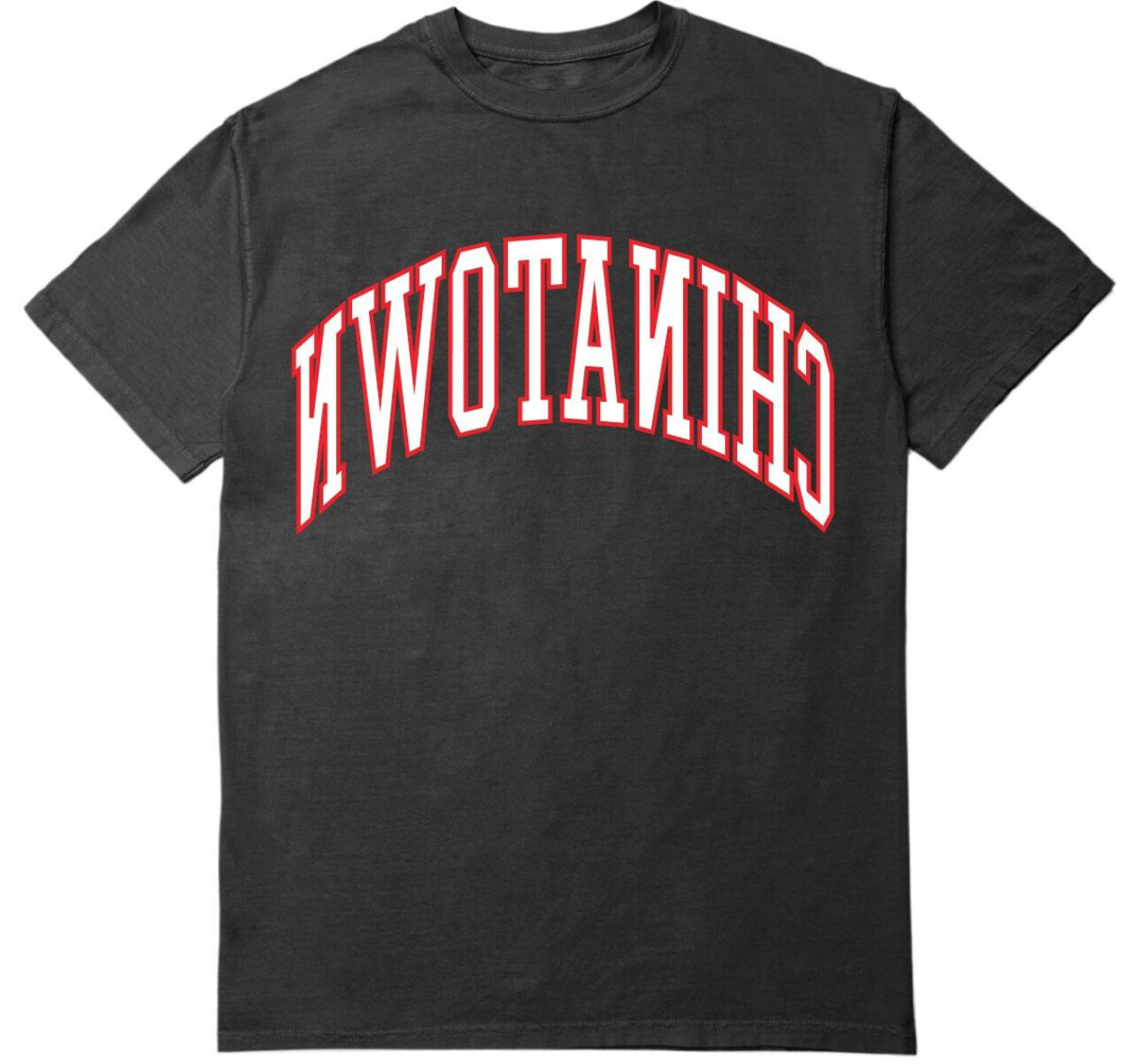 Chinatown Reverse Arc Tee Black