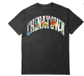 CHINATOWN FLOWER ARC T-SHIRT 