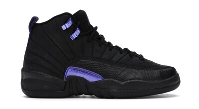 Jordan 12 Retro Black Dark Concord (GS)