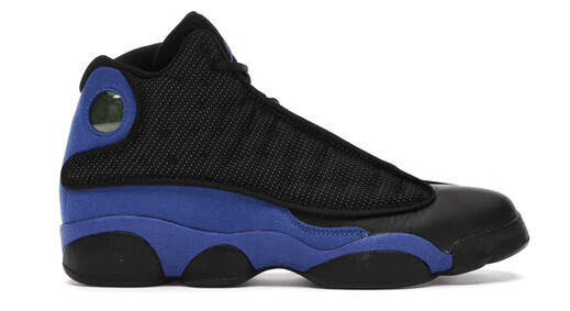 Jordan 13 Retro White Hyper Royal Black (GS)