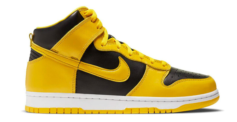 Nike Dunk High Black Varsity Maize