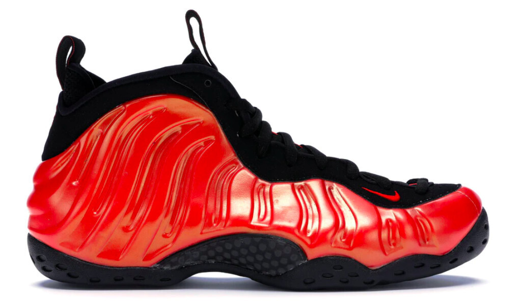 Air Foamposite One Habanero Red