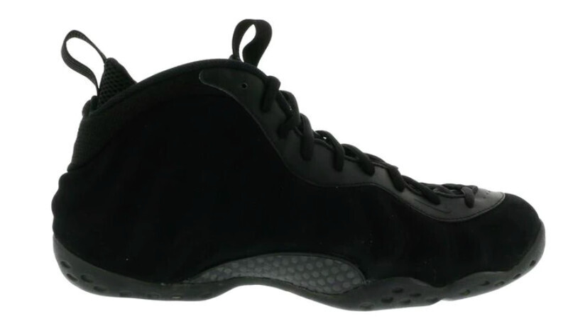 Air Foamposite One Black Suede