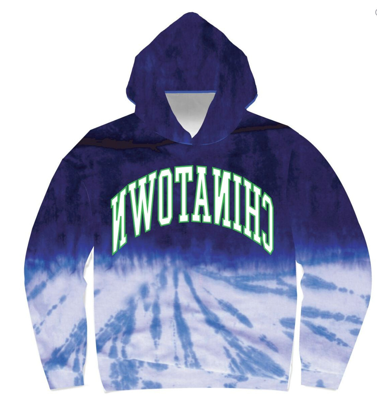 Reverse Arctic Tie Dye Hoodie