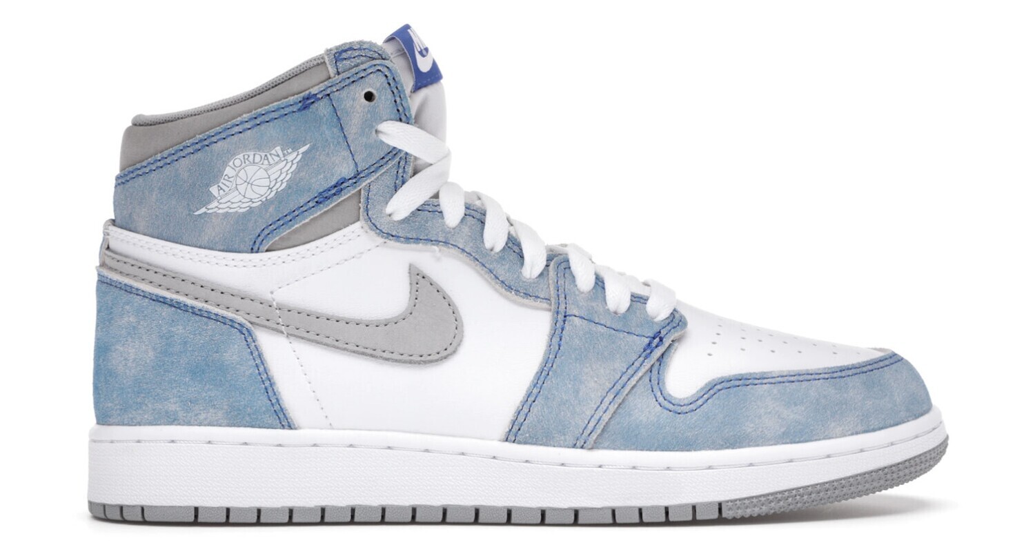 Jordan 1 Retro High Hyper Royal Smoke Grey (GS)