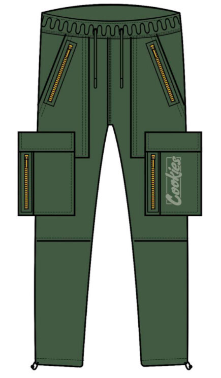 SONOMA COTTON TWILL DRAWSTRING CARGO PANT OLIVE