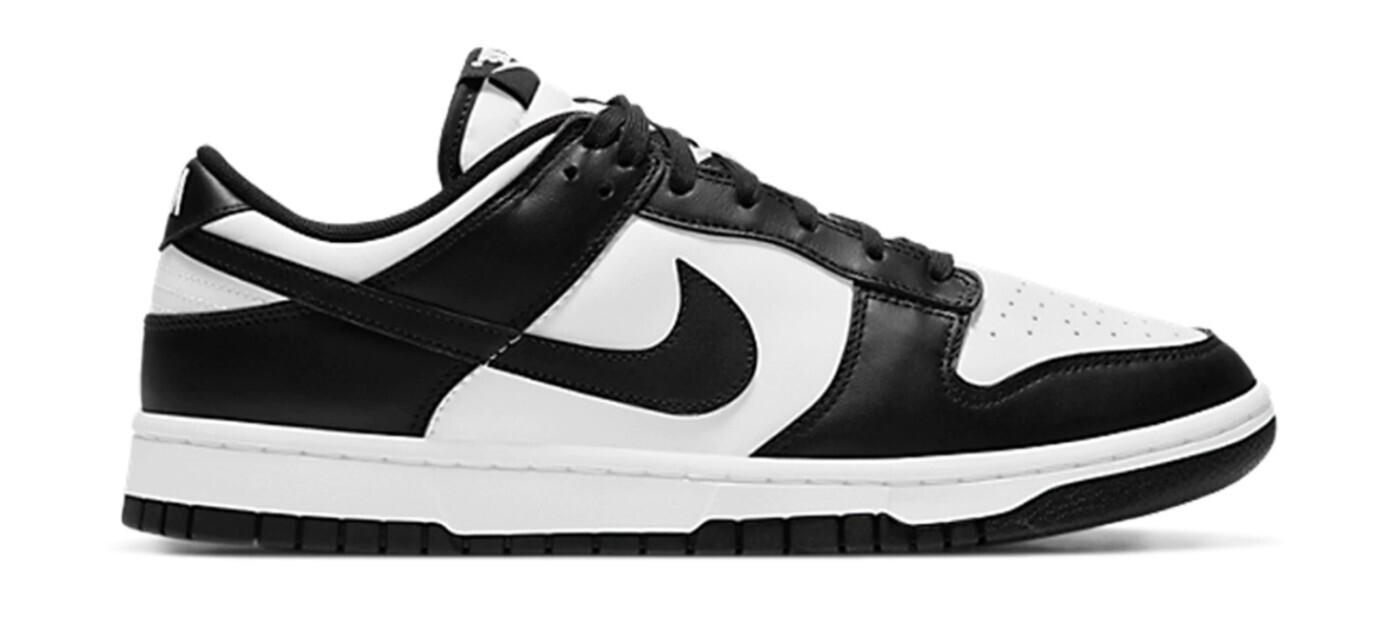 Nike Dunk Low Retro White Black (PS)