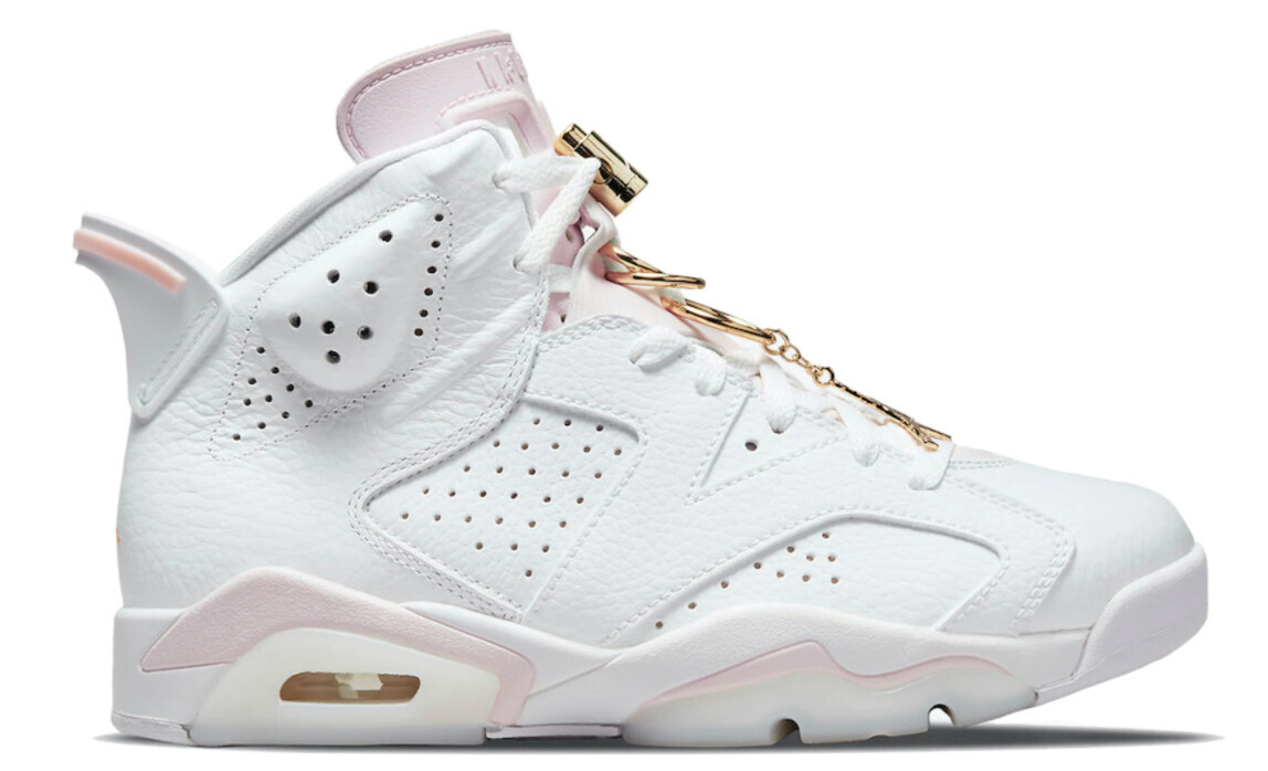 Jordan 6 Retro Gold Hoops (W)