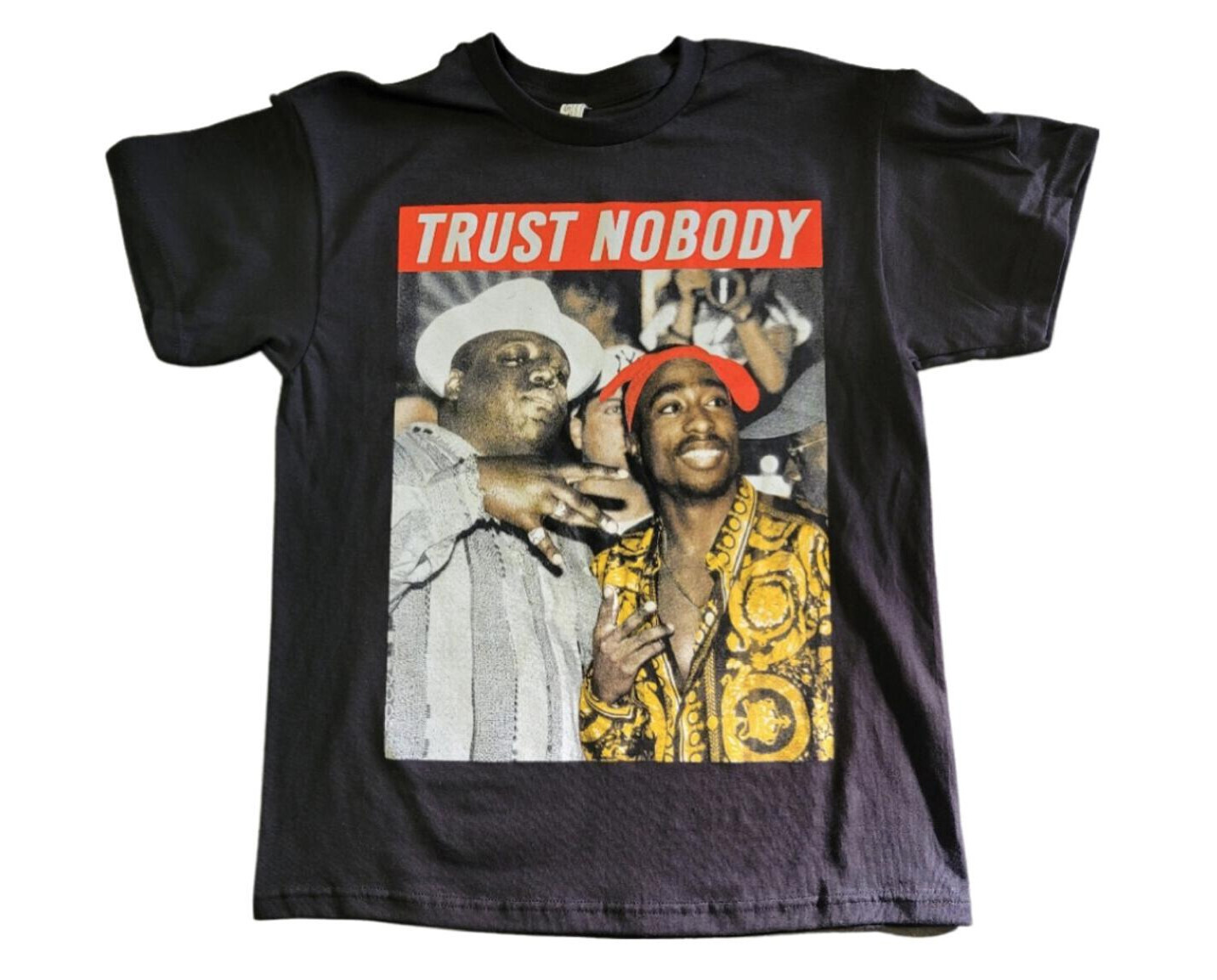 Pac &amp; Big Trust Nobody Tee