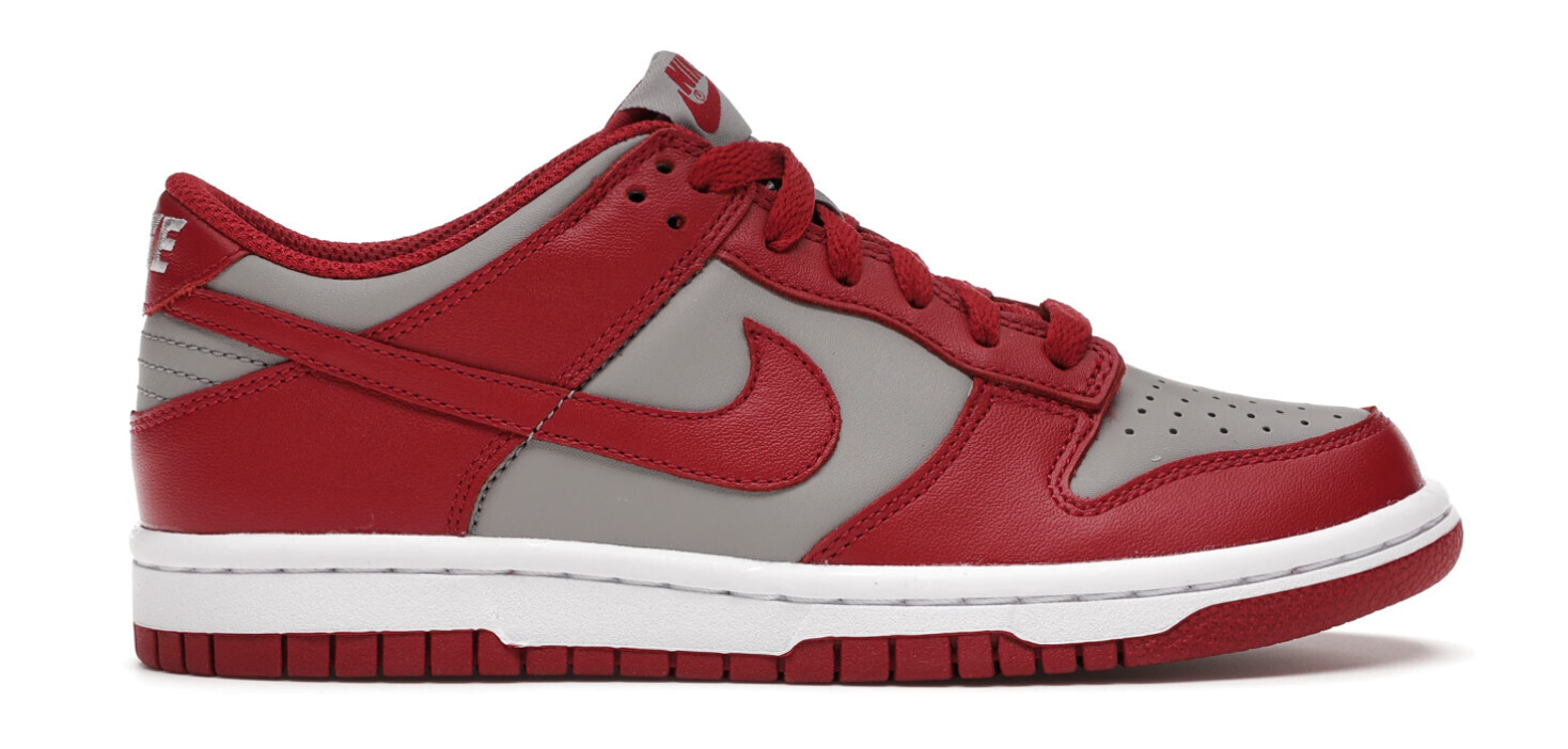 Nike Dunk Low Retro Medium Grey Varsity Red UNLV (GS) (2021)
