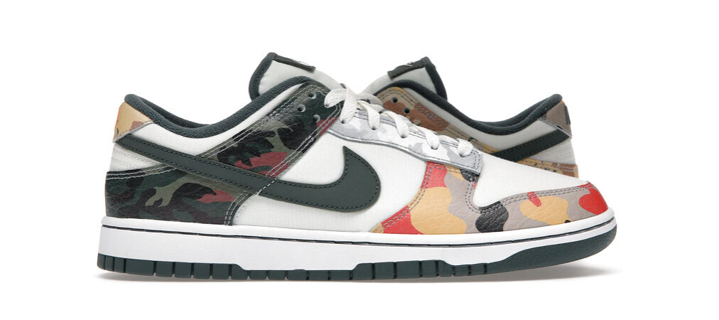Nike Dunk Low SE Sail Multi-Camo