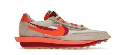 Nike LD Waffle sacai CLOT Net Orange Blaze