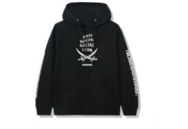 Anti Social Social Club x Neighborhood 6IX Black Hoodie