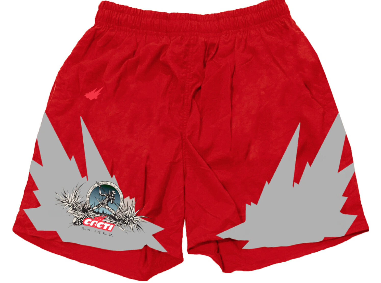 Travis Scott Cacti Heritage 3M Soccer Short I Red