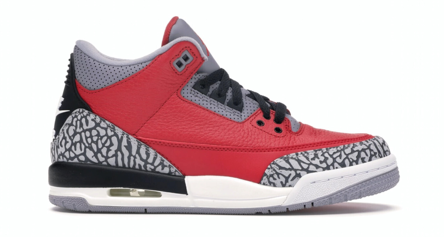 Jordan 3 Retro SE Fire Red (GS)