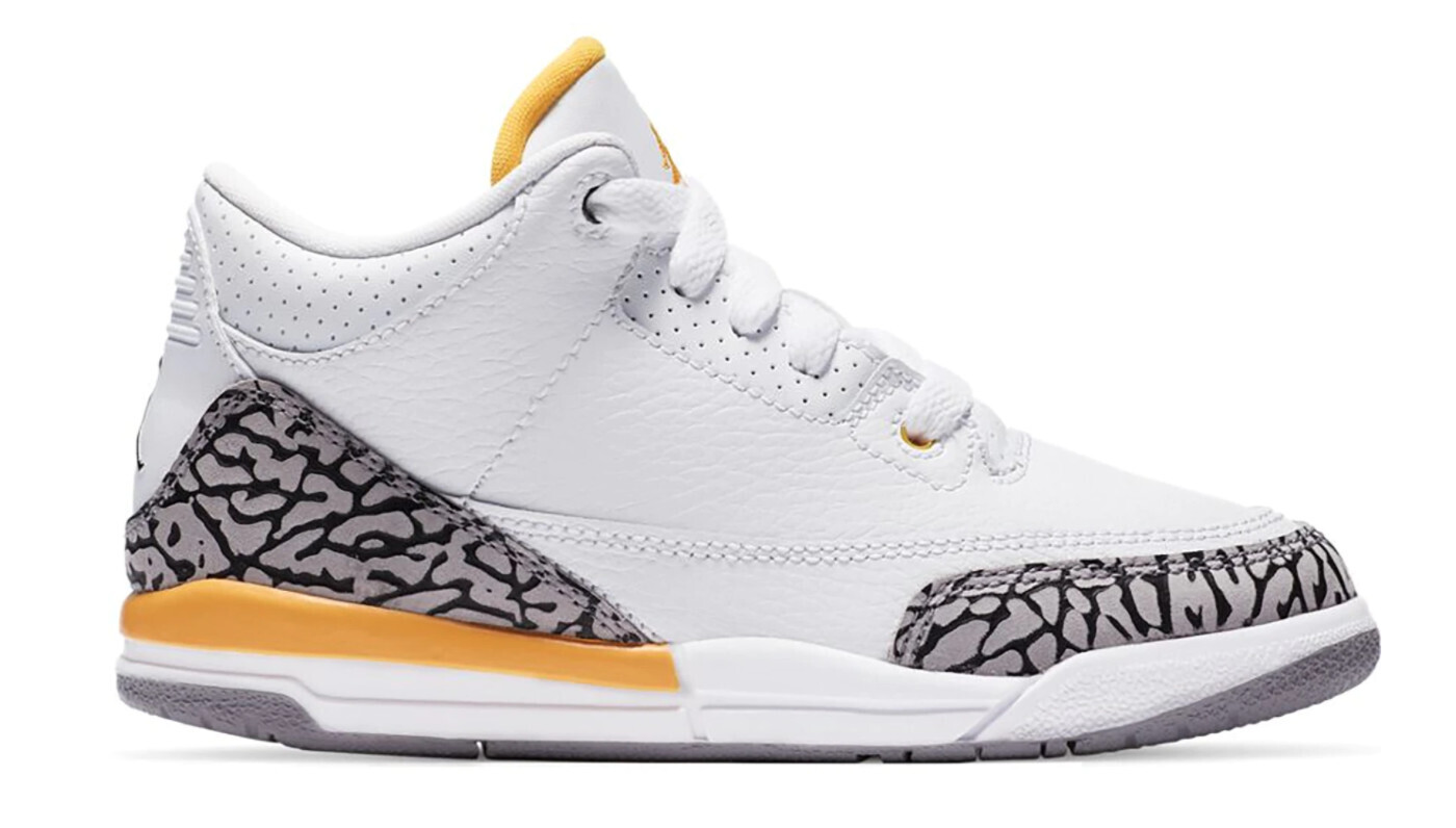 Jordan 3 Retro Laser Orange (PS)