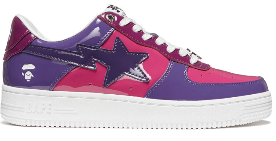 A Bathing Ape Bape Sta Color Camo Combo Purple