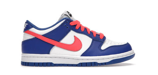 Nike Dunk Low Bright Crimson Game Royal (GS)